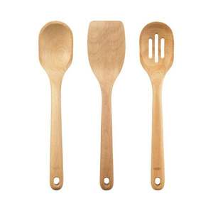 ชุดเครื่องใช้ในครัวทำจากไม้สักธรรมชาติทำจากไม้อะคาเซียพร้อมที่วางช้อนไม้และที่วางช้อน - Product Image 6
