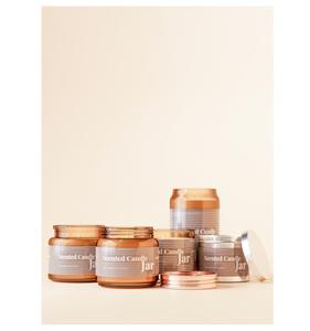 New Arrival 12-Piece Bulk <b>Set</b> Designer Stripe Glass <b>Candle</b> Holders for Party Decor Aromatherapy Wax <b>Scent</b> for Diwali Christmas - Product Image 2