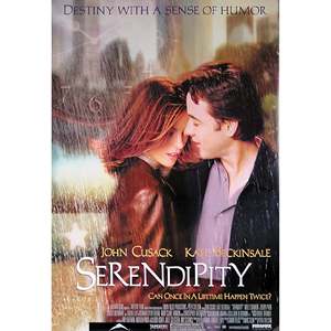 Modern Style Serendipity <b>Poster</b> Made of Paper for Wall Decor - Product Image 1