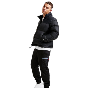 Chaqueta Acolchada Ligera de Invierno para Hombre, a la Moda, Resistente al Viento, Tejido de Lana Ecológico, Servicio Casual OEM - Product Image 3