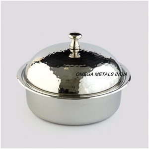 Casserole en acier inoxydable de haute qualité, chauffe-plats et marmite en métal, exportateur en gros mondial - Product Image 1