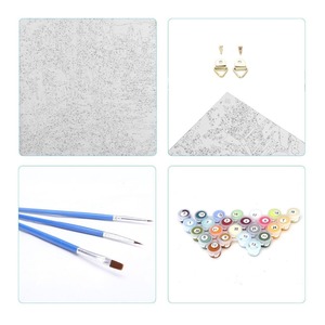 Pintura al óleo de gato de dibujos animados lindo por número para colorear simple para decoración de dormitorio o sala de estar Tema de retrato - Product Image 6