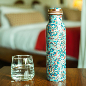 ขวดทองแดงเคลือบดีไซน์ยูนิคอร์นทำจากยูนิคอร์น5L มีหลาย Capacities-2L 400มล. 500มล. ฝาปิด - Product Image 1