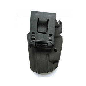 ซองปืนพกแบบดึงเร็ว Universal <span class=keywords><strong>Tactical</strong></span> Quick Pull Gun <span class=keywords><strong>Holster</strong></span> P1 ผลิตจากพลาสติกและเหล็ก พร้อมปลอกคาดเอวและกระเป๋าพกพาสำหรับการล่าสัตว์และใช้งานด้านความปลอดภัย - Product Image 3