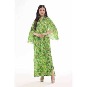 Camisa de Lino Estampada sin Costuras SL-52053 con Estampado Floral Largo, Elemento de Moda, 1 Pieza - Product Image 3