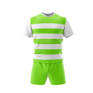 Qualité supérieure 100% Polyester Adulte Rugby Uniforme Nom de l'équipe personnalisée Respirant Sports Wear Sets - Product Image 1