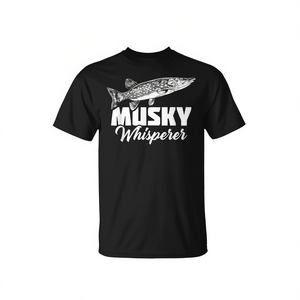 T-shirt Musky Fishing Lure & Muskellunge pour la pêche au poisson, pour les amateurs de sports de plein air - Product Image 2