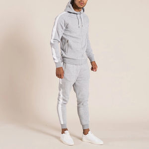 Alta calidad al por mayor algodón elastano gimnasio Joggers pantalones conectados Panel lateral hombres Joggers - Product Image 2