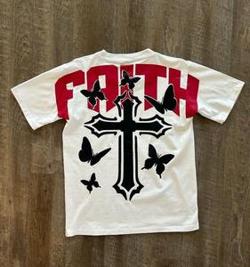 เสื้อยืดผ้าฝ้ายระบายอากาศได้ดีสำหรับผู้ชายเสื้อยืดผ้าฝ้ายถัก100% 300กรัมน้ำหนักสำหรับการออกแบบพัฟพิมพ์ - Product Image 4