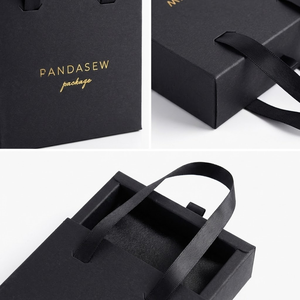 Scatola Regalo Personalizzata Minghong per Gioielli e Orologi con Design in Materiale Riciclabile e Manico Lungo - Product Image 2