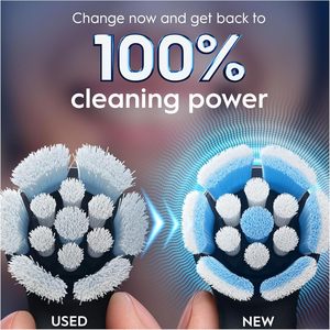 Têtes de brosse de rechange Oral-B iO Original pour gencives sensibles - Noir (lot de 8) - Product Image 2