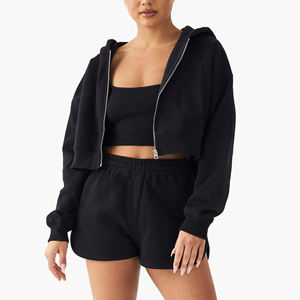 เสื้อแจ็คเก็ตและกางเกงขาสั้นของผู้หญิงผ้าคอตตอน100% ขนาดใหญ่พิเศษระบายอากาศได้ดีชุดเสื้อผ้าลำลองฤดูร้อนดีไซน์ล่าสุด - Product Image 4