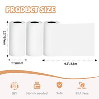 Imprimante d'étiquettes miniatures Jiuyin D21 pour 203 dpi, garantie 1 an, autonomie de la batterie 1300 mAh, temps de charge de 2,5 heures, largeur maximale de 57 mm