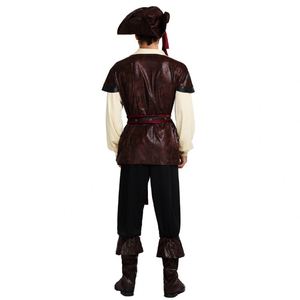 Nuevo Disfraz de Pirata de Alta Calidad, Disfraz de Capitán Gancho para Adultos, Disfraz de Cosplay Masculino para Halloween y Carnaval - Product Image 3