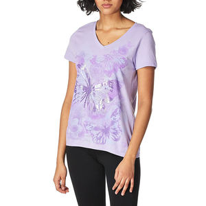 Personalizado gota hombro transpirable mujeres Streetwear vestido liso señoras camisetas sueltas de gran tamaño camisetas 100% algodón para niñas - Product Image 5