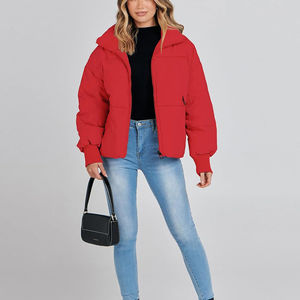 Vente en gros meilleur produit doudoune bouffante femmes manteau d'hiver bouffant vêtements de rue femmes vestes 2025 pas cher prix personnalisation - Product Image 2