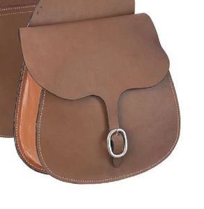 Sacs de selle de saut équestre en cuir véritable de haute qualité usinés à la main vêtements d'équitation occidentale pour chevaux - Product Image 3