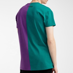 Camisetas transpirables para hombre, 100% de algodón, logotipo privado personalizado, Ringer, ropa de gimnasio, apariencia deportiva, ropa informal, camisetas para hombre - Product Image 2