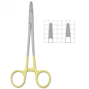 METAL MED CORPORATION Mayo Hegar Soporte de aguja Fórceps Manual Calidad Premium Reutilizable Acero inoxidable Cirugía general CE - Product Image 5