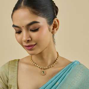 สร้อยคอสะสมทางวัฒนธรรมวัดเงิน 182344 - Product Image 1