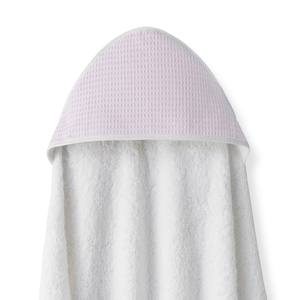 1X1 MT. Mod. NIDO DE ABEJA - Toalla de Baño de Algodón para Niños, Delantal Tejido para Baño, Color Rosa - Product Image 1