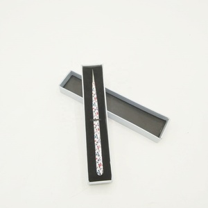 Pinzas para Pestañas de Acero Inoxidable Sostenible, con Punta Recta, Diseño de Mariposa, Recubiertas de Papel, para Artistas de Pestañas, Cuidado Personal, Personalizadas - Product Image 3