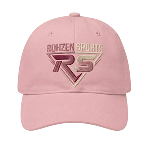 Casquette de baseball unisexe rose en sergé de coton, visière incurvée, style décontracté et sportif, réglable, pour activités de plein air - Product Image 1