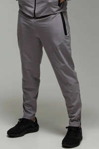 เสื้อวอร์มผ้าไนลอนสำหรับผู้ชายเสื้อแจ็คเก็ตสองชิ้นและกางเกงวอร์มผ้าทอแบบแอ็คทีฟโปร - Product Image 4