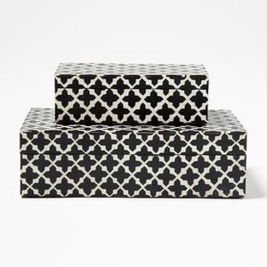 <b>Boho</b> Decor Eco friendly Best Design Bone Inlay Jewelry Box/Bone Inlay Indian Handcrafted Design Jewelry Storage - Product Image 4