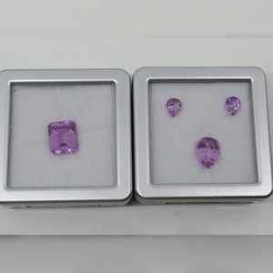 Lâche Synthétique (Lab Grown) Rose CVD Diamant Poire Cut Percé Au Laser Prix De Gros par Mantra Diamant - Product Image 3