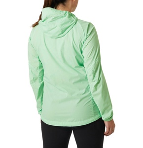 Veste coupe-vent pour femme à logo personnalisé, best-seller, veste coupe-vent décontractée pour femme, veste coupe-vent pour femme de style universitaire, doublure en maille respirante - Product Image 2