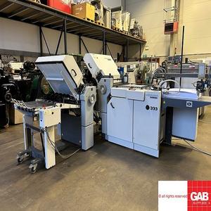 Machine à plier le papier Heidelberg Stahlfolder modèle Ti 52 4-4 de 2007 à vendre - machine à plier le papier à vendre - Product Image 1