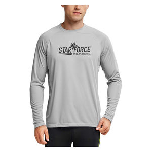 เสื้อตกปลาแขนยาวผ้าโพลีเอสเตอร์สำหรับผู้ชายแบบปรับแต่งได้เสื้อตกปลาแห้งเร็วป้องกันยูวีแบบระบายอากาศได้ SPF UPF 50สำหรับตกปลากันน้ำ - Product Image 5