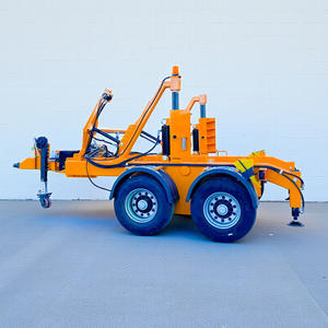 Remorque de transport de bobine de câble hydraulique 20T pour la manutention de tambours de grand diamètre et l'installation sur le terrain - Product Image 3