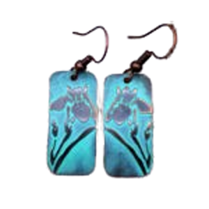 2025 Harbin Ice Festival Festivals Boucles D'oreilles En Laiton Bijoux Martelé Or Patine Gravé Cercle Longue Robe D'été Noire Bijoux - Product Image 3