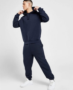 Ensemble de pulls à capuche surdimensionnés 100% coton pour hommes, survêtement en coton respirant pour hommes, ensemble de pulls molletonnés à capuche pour hommes, en vrac - Product Image 5