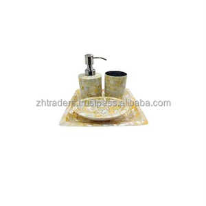 Ensemble de distributeur de mouchoirs en os naturel à six pièces, fait à la main pour le bureau et la chambre à coucher, taille et logo personnalisables - Product Image 5