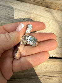Handmade Palomino Turquoise & Sterling <b>Adjustable</b> Stone <b>Ring</b> Turquoise <b>Ring</b> 925 Sterling <b>Silver</b> for Wedding Fashionable Stylish - Product Image 4