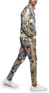 Survêtement streetwear pour homme de qualité supérieure, 100% coton respirant, sublimation, haut confortable, grande taille pour l'hiver - Product Image 4