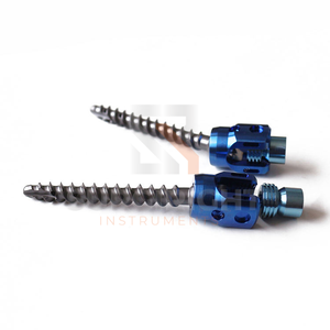 Precio de fábrica 5,5 Juego de instrumentos de tornillo de pedículo espinal Tornillo de pedículo Pakistán Juego de instrumentos de columna vertebral con tornillos de Surgiright - Product Image 1