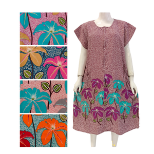 Best Quality Rayon Woman's Sleepwear Super Soft Comfortable for Daily Wear Summer Homewear with Plus Size Shorts Nightgowns - Product Image 1