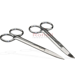 Ciseaux à Iris dentaire droit 3.5 ''ciseaux chirurgicaux en tissu de gomme - Product Image 4