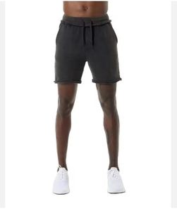 High Quality Acid Washed Cotton Shorts for Men Custom Logo Street Wear New Arrival Eco-Friendly Solid Pattern Decorations - Product Image 1