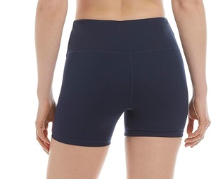 Pantalones cortos de bicicleta de cintura alta de rendimiento para mujer, pantalones cortos deportivos de verano con cordón de secado rápido con bolsillo, lote en stock de gran venta - Product Image 5