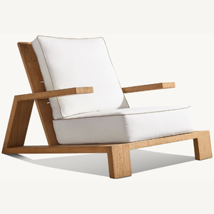 เฟอร์นิเจอร์เก้าอี้เดี่ยวสำหรับสไตล์โมเดิร์นกลางแจ้งพร้อมที่พักแขนเหมาะสำหรับการพักผ่อนบนระเบียงบ้าน - Product Image 6