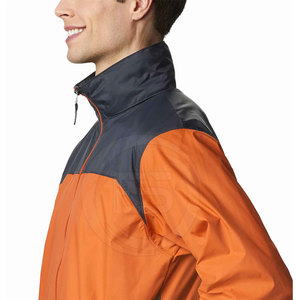 Wholesale Men Winter Hooded Outdoor Windbreaker <b>Jacket</b> 100% Polyester <b>Waterproof</b> Breathable Quick Dry Eco-Friendly Front Logo - Product Image 4