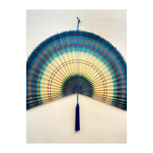 Ventilador de mano de bambú para enfriar en verano-Ventilador plegable ecológico Exportador Ventilador de mano tradicional a granel - Product Image 3