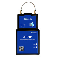 JT701 Cadenas intelligent GPS en temps réel, étanche, E-Seal E-Lock pour la surveillance des conteneurs et des camions avec application Android