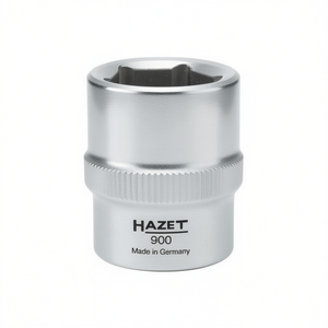 Hazet 1/2'' 6-Point Square <b>Socket</b> with Traction Profile and Knurling - Product Image 2