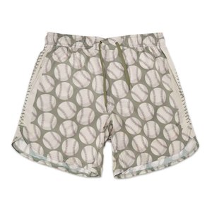 Latest Design Plus Size Baseball Batting Shorts Breathable Casual Knee-Length with Pockets Woven Mid-Waist <b>Drawstring</b> Closure - Product Image 5